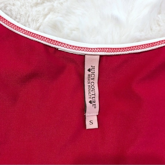 Juicy Couture Hot Pink Ruffle Hem Slip Dress - Picture 5 of 5